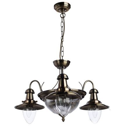 Подвесная люстра Arte Lamp Fisherman A5518LM-2-3AB